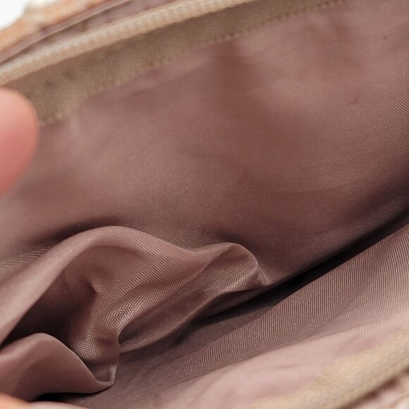 Vtg 1960s  Beaded Clutch Wristlet Purse With Zipper - Picture 7 of 10